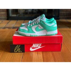 Size 6 W Nike Dunk Low "Green Glow"